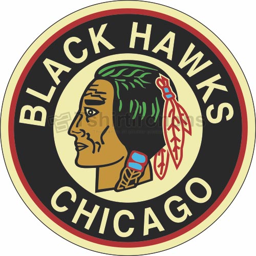 Chicago Blackhawks T-shirts Iron On Transfers N111 - Click Image to Close